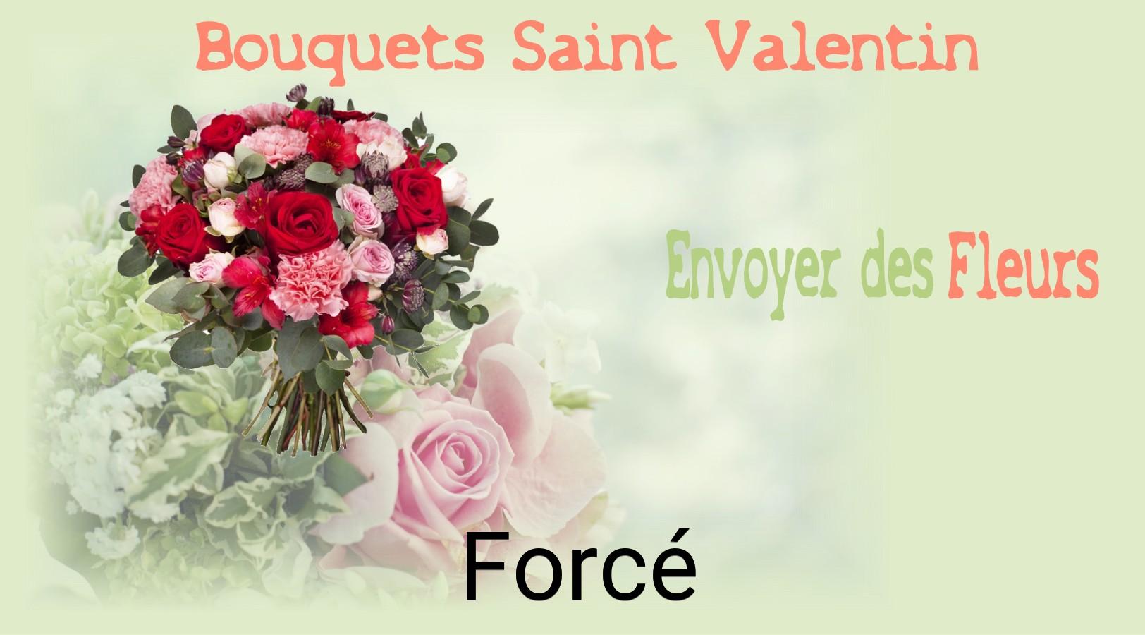 Roses de Saint-Valentin livrées à Forcé